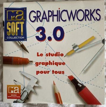 Logiciel de dessin mécanique GRAPHICWORKS 3.0 _ CAO, Enlèvement, Comme neuf, Windows