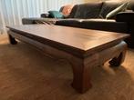 Salontafel donker hout, Huis en Inrichting, Tafels | Salontafels, Ophalen, Zo goed als nieuw