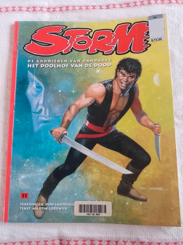 Don Lawrence - Het doolhof van de dood, Boeken, Stripverhalen, Gelezen, Ophalen of Verzenden