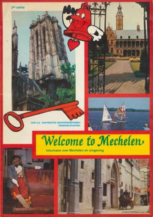 (g195) Welcome to Mechelen, informatie over Mechelen, Livres, Histoire nationale, Utilisé, Enlèvement ou Envoi