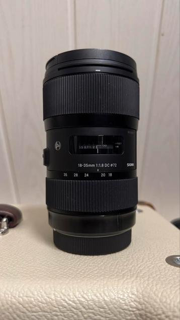 Sigma 18-35mm F1.8 DC HSM Canon EF beschikbaar voor biedingen
