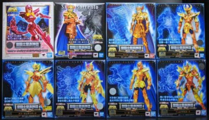 saint seiya myth cloth EX mariner Sorento,Kasa,Scylla,Baian,, Verzamelen, Beelden en Beeldjes, Nieuw, Overige typen, Ophalen of Verzenden