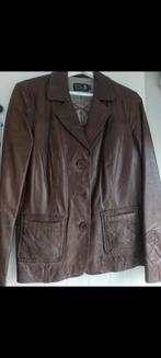 Lederen blazer Riverwoods, Kleding | Dames, Jasjes, Kostuums en Pakken, Ophalen of Verzenden, Zo goed als nieuw, Maat 38/40 (M)