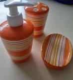 ACCESSOIRES SALLE DE BAIN, Maison & Meubles, Enlèvement, Utilisé, Orange, Autres types