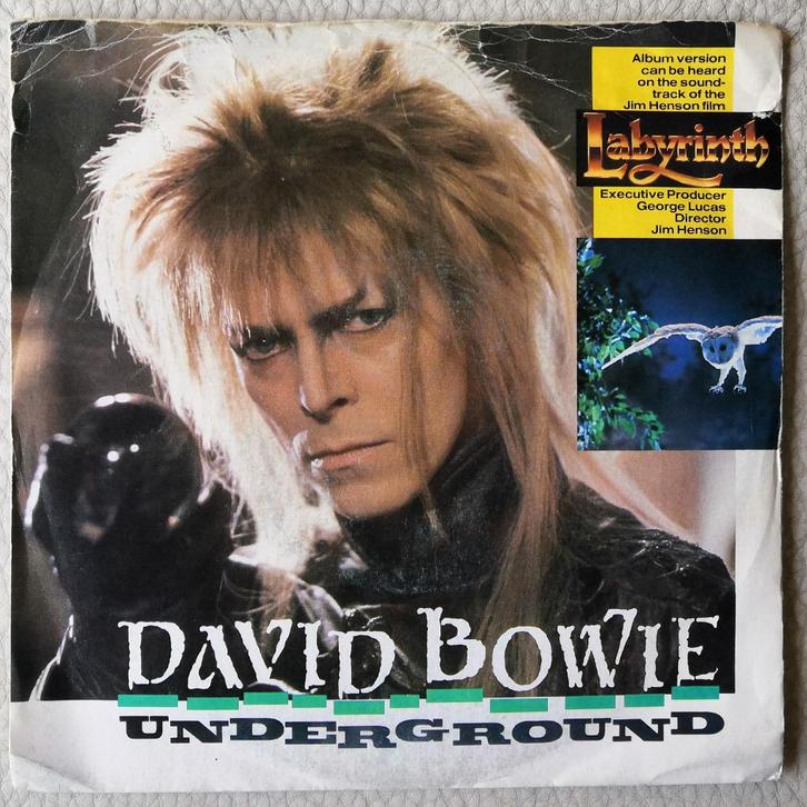 David Bowie - Underground / Vinyl, 7", Single, Soundtrack., Cd's en Dvd's, Vinyl Singles, Zo goed als nieuw, Single, Pop, 7 inch