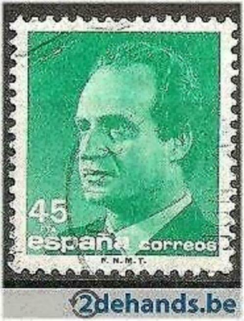 Spanje 1985 - Yvert 2420 - Koning Juan Carlos I (ST), Timbres & Monnaies, Timbres | Europe | Espagne, Affranchi, Envoi