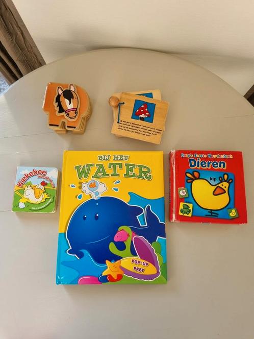 Boekenpakket voor de allerkleinsten, Boeken, Kinderboeken | Baby's en Peuters, Gelezen, 0 tot 6 maanden, Uitklap-, Voel- of Ontdekboek
