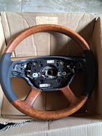 Volant cuir et bois mercedes Classe S w221, Ophalen of Verzenden, Mercedes-Benz