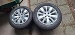winterbanden Renault 205/60R16  met 4 alu velg met tpms, Pneus hiver, 16 pouces, 205 mm, Enlèvement