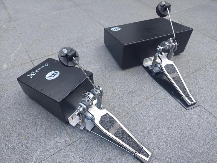 Meinl Snare & Bass box + pedalen - als nieuw, Muziek en Instrumenten, Percussie, Zo goed als nieuw, Ophalen of Verzenden