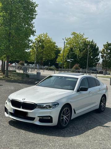 BMW 520D PACK M EXTERIEUR/ TOIT OUVRANT/ BOWERS & WILKINS, Autos, Cuir, Euro 6, Diesel, Automatique