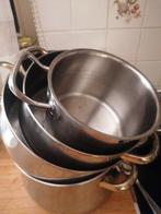 Lot de 4 casseroles, Maison & Meubles, Enlèvement, Comme neuf