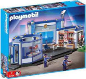 Poste de police Playmobil - Set 4264 :, Enlèvement, Comme neuf, Ensemble complet