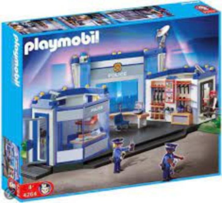 Playmobil Politiebureau - Set 4264:, Kinderen en Baby's, Speelgoed | Playmobil, Zo goed als nieuw, Complete set, Ophalen