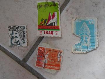 4 TIMBRES-PAYS/COLLECTION