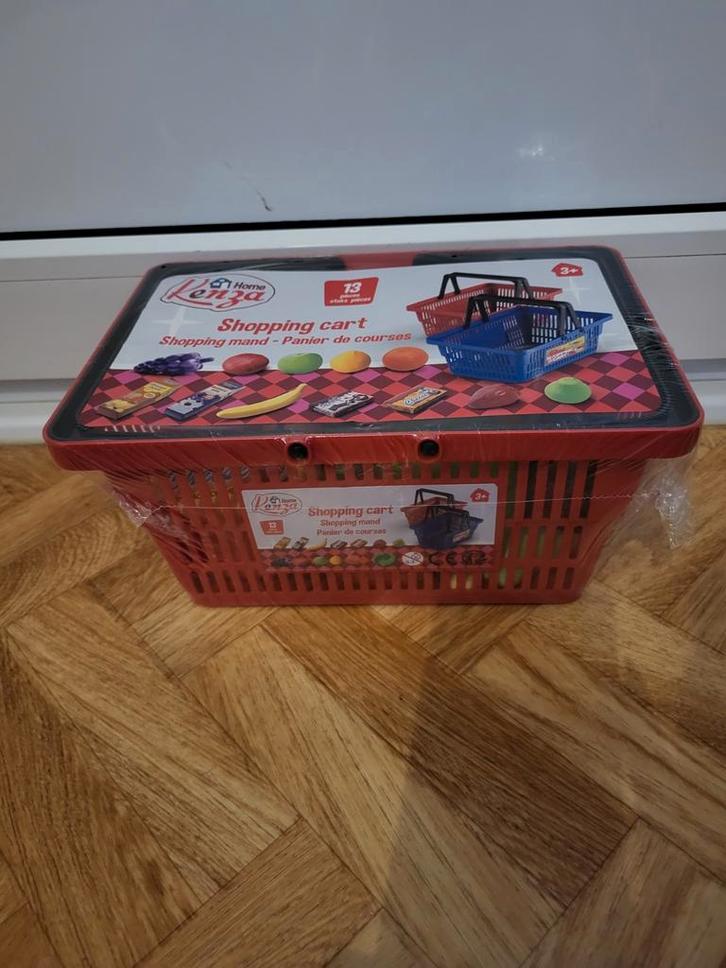 Speelgoed winkelmandje met boodschappen – nieuw, Enfants & Bébés, Jouets | Jouer aux cuisines, Enlèvement