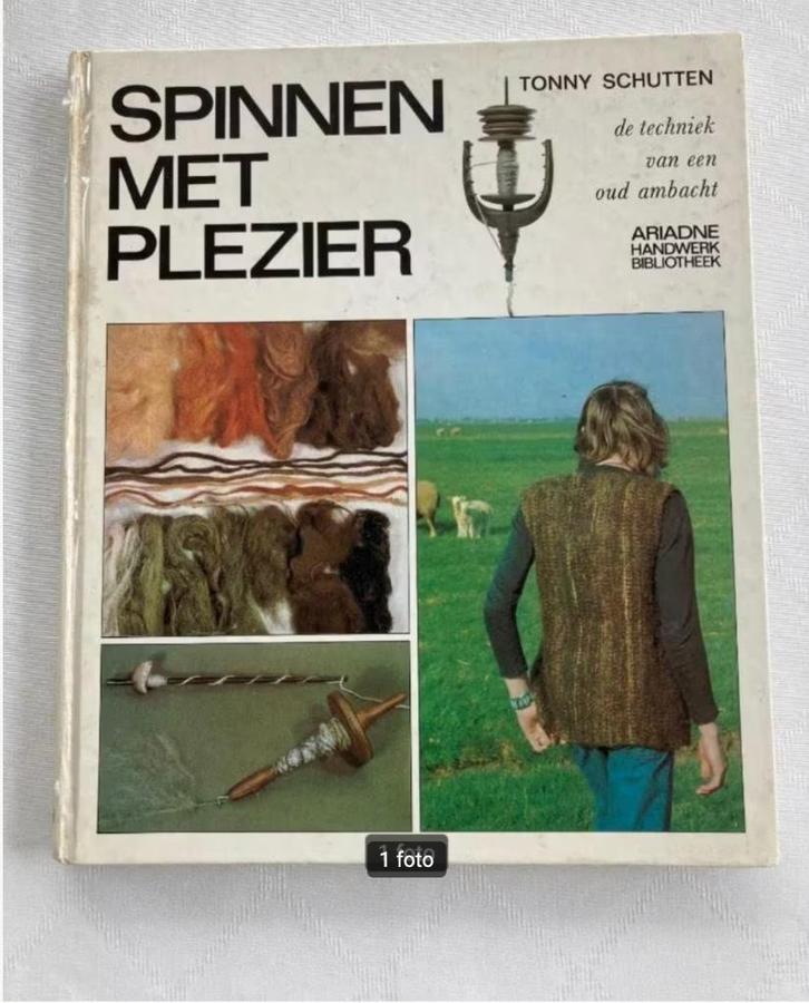 boek spinnen met plezier, Hobby en Vrije tijd, Spinnewielen en Spinnen, Gebruikt, Overige typen, Ophalen of Verzenden