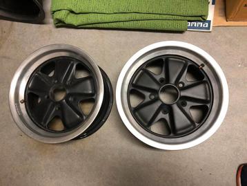 Porsche 911 930 FUCHS velgen 15 inch 7J Jantes Turbo  beschikbaar voor biedingen