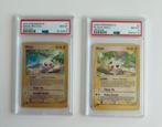 Minun en Plusle PSA 8, Hobby en Vrije tijd, Verzamelkaartspellen | Pokémon, Ophalen of Verzenden, Zo goed als nieuw