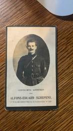 Bp Alfons Schepens gb te Calcken gesneuveld  Geumps 1918, Verzamelen, Bidprentjes en Rouwkaarten, Verzenden