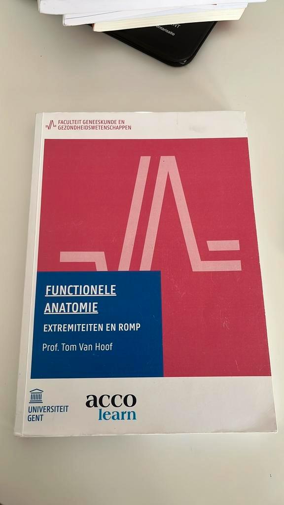 Functionele anatomie: extremiteiten en romp, Boeken, Studieboeken en Cursussen, Zo goed als nieuw, Ophalen of Verzenden