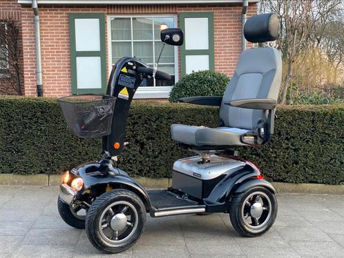 Voiturette électrique Shoprider Deluxe scootmobiel état neuf, Divers, Chaises roulantes, Comme neuf, Fauteuil roulant électrique