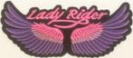 Lady Rider stoffen opstrijk patch embleem #4, Motos, Accessoires | Autre, Neuf