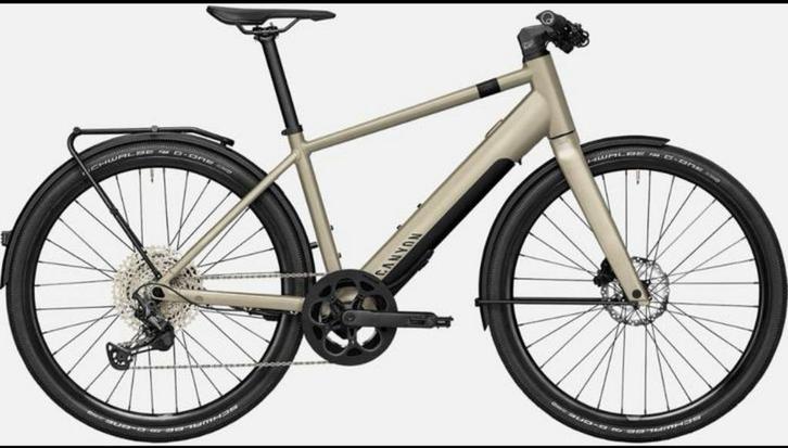 Canyon Commuter On elektrische fiets met maar 1500km, Fietsen en Brommers, Elektrische fietsen, Zo goed als nieuw, Ophalen