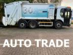 Renault Vuilniswagen | Euro5 | MTM 26t |, Auto's, Te koop, Airconditioning, Beige, Leder