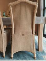 Stoelen, original Lloyd Loom, goede staat. Kleur Pearl., Huis en Inrichting, Ophalen, Gebruikt