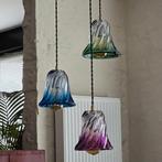 Vintage Val Saint Lambert kristalglazen hanglampen., Antiek en Kunst, Ophalen of Verzenden
