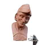 Hildebert Derre 1956 terracotta beeld ZELDZAAM, Ophalen of Verzenden