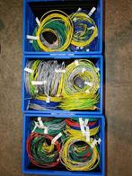 Installatiedraad - verschillende kleuren, lengtes en diktes, Doe-het-zelf en Bouw, Elektriciteit en Kabels, Kabel of Snoer, Gebruikt