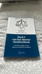 Boek I van het nieuwe Strafwetboek, Boeken, Ophalen of Verzenden, Zo goed als nieuw