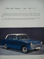 Ford Cortina Revue Technique Automobile RTA 28 12/1967, Verzenden