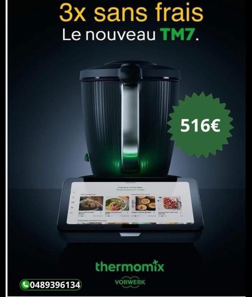 THERMOMIX IN 3 KEER ZONDER KOSTEN, Elektronische apparatuur, Keukenmixers, Nieuw, 1 tot 2 liter, 3 snelheden of meer, Vaatwasserbestendig
