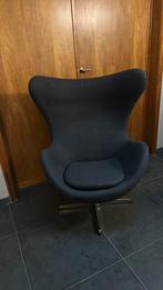 Design zetel naar model van Fritz Hansen, Huis en Inrichting, Ophalen, Gebruikt, Stof