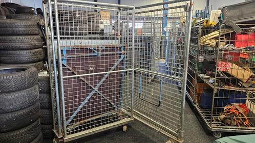 Transportkar afmeting  194X126X195 inklapbaar, Doe-het-zelf en Bouw, Transportwagens, Gebruikt, Transportkar