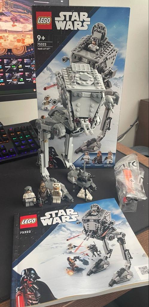 Lego 75322 Hoth atst, Kinderen en Baby's, Speelgoed | Duplo en Lego, Zo goed als nieuw, Lego, Complete set, Ophalen