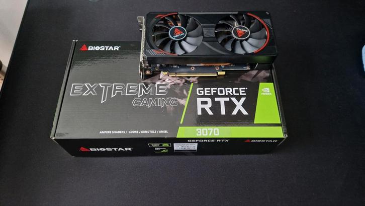 Biostar RTX 3070, Informatique & Logiciels, Cartes vidéo, Nvidia, PCI, GDDR6, Enlèvement ou Envoi