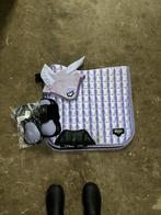 Lemieux lichtpaars dressuur set full, Dieren en Toebehoren, Ophalen of Verzenden, Zo goed als nieuw, Dekje