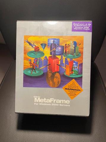 Citrix MetaFrame 1.8 – Migration Windows 2000 (boîte/Doos) beschikbaar voor biedingen