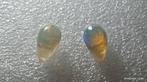 Boucles d'oreilles en argent avec opale Welo, Avec pierre précieuse, Argent, Puces ou Clous, Autres couleurs