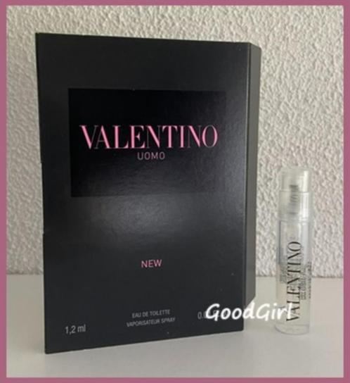 ValentinoUomo New parfum staaltje sample, Handtassen en Accessoires, Uiterlijk | Parfum, Nieuw, Verzenden