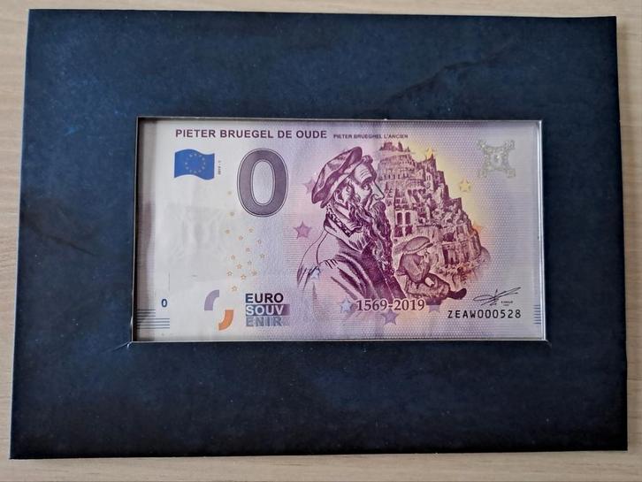 0 eurobiljet Pieter Breugel de Oude 1569-2019, Postzegels en Munten, Bankbiljetten | Nederland, Ophalen of Verzenden