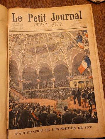 Oude kranten Le Petit Journal 1900-1901  beschikbaar voor biedingen