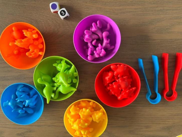 Dieren Dino’s montessori speelgoed, Kinderen en Baby's, Speelgoed | Actiefiguren, Nieuw, Ophalen