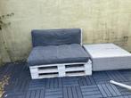PALET ZETEL, Tuin en Terras, Gebruikt, Steigerhout, Loungeset, Ophalen