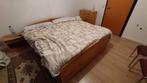 2 persoons bed + 2 nachtkastjes + bijzetkast, Huis en Inrichting, Slaapkamer | Complete slaapkamers, Ophalen of Verzenden, Gebruikt