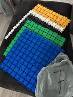 pakket clics 500 clicsblokjes, blauw, groen, zwart, wit,geel, Enlèvement, Comme neuf, Autres marques